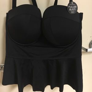 Black Bathing Suit Top from Torrid!